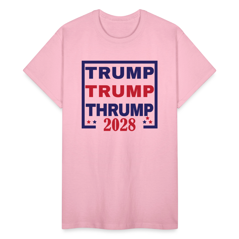 Trump Trump Thrump 2028 Gildan Ultra Cotton Adult T-Shirt - light pink